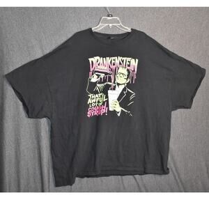 Drankenstein Men's 5XL Short Sleeve Shirt Cough Syrup Crewneck